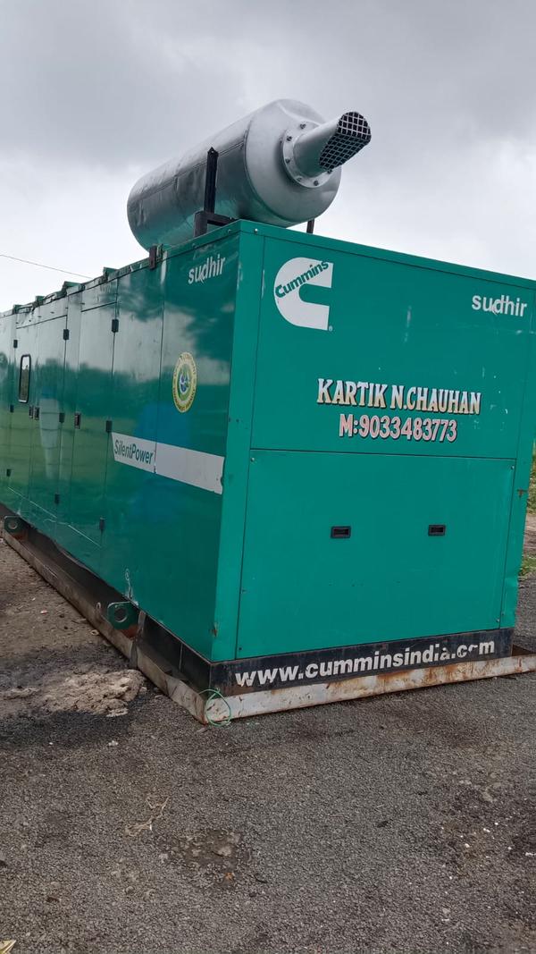 500 kva cummins silent proofdi