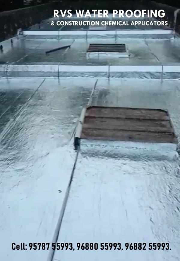 open terrace leakage work