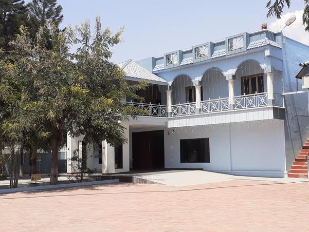 A wide two wheeler parking and