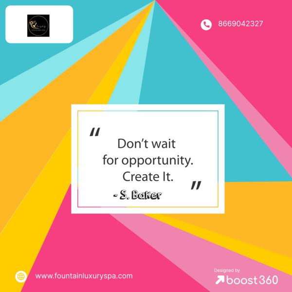 opportunity