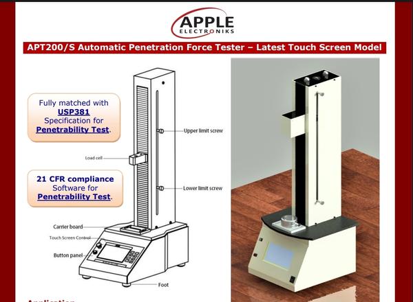 #PENETROMETER for Checking Penetrability of Rubber