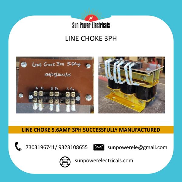 #linechoke 5.6Amp three phase line choke manuf... | Sun Power ...