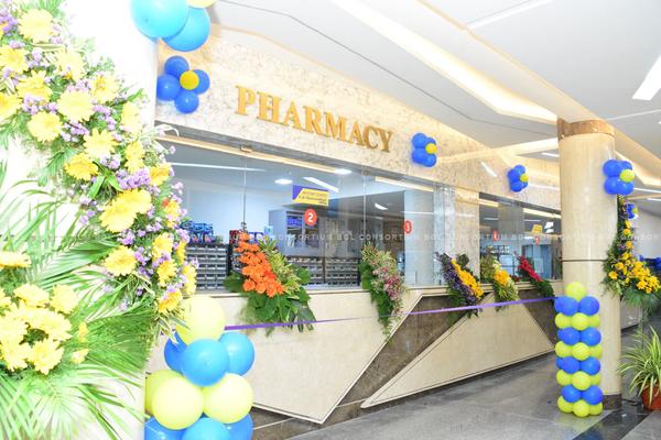 hospital pharmacy interior