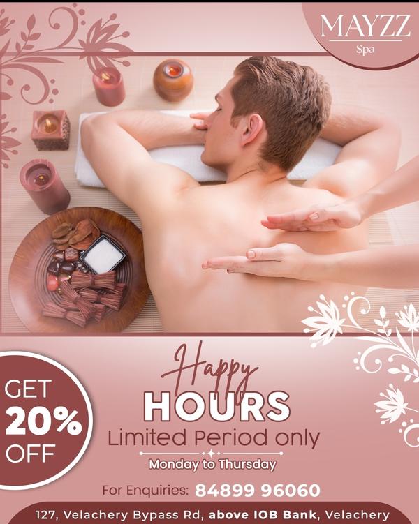 mayzz spa velachery  
kerala  oil massag