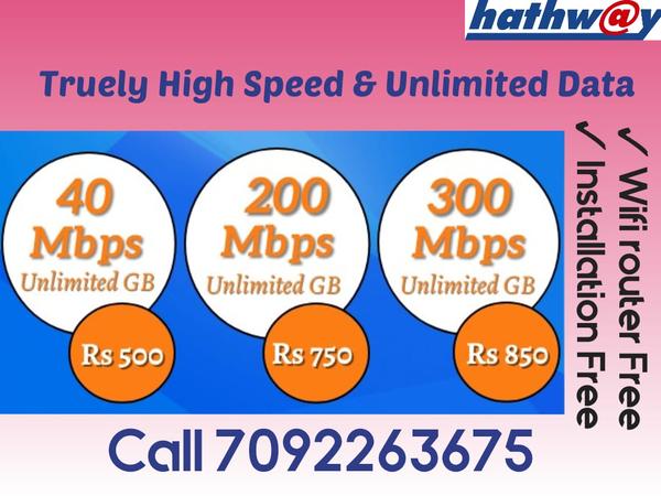 hathway wifi plans in thoraipa