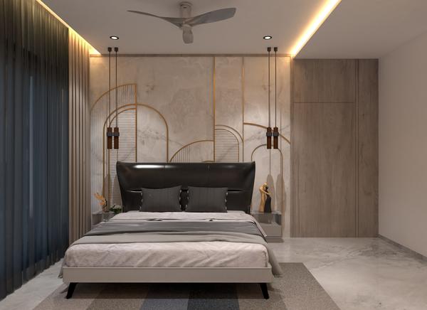 master bed room interior