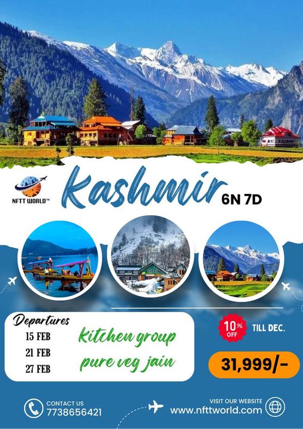 kashmir tour 2023