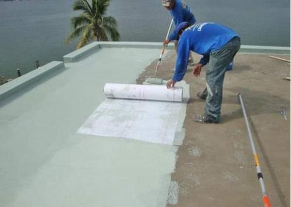 waterproofing during new const