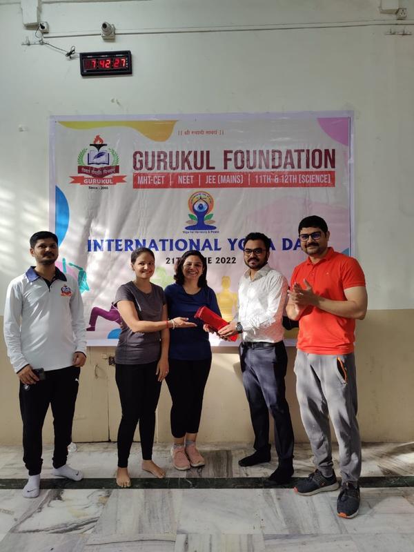 Gurukul Foundation stands