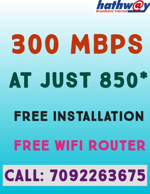 hathway fiber wifi new connect