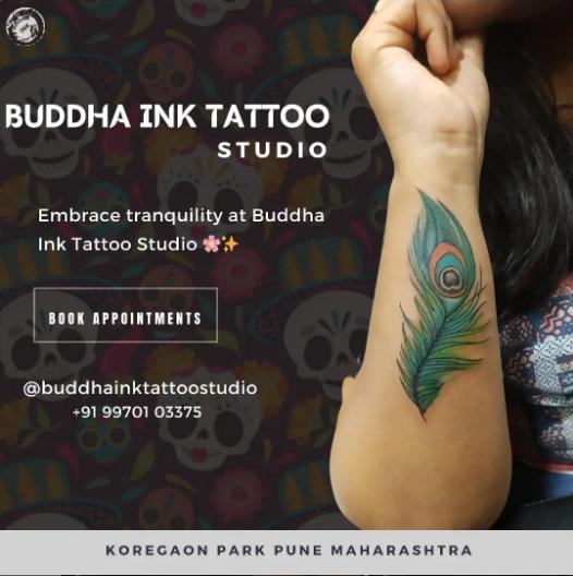 peacock feather tattoo designs