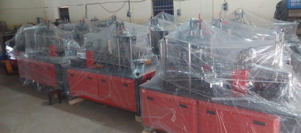 Chennai , padi . High speed paper cup making machi