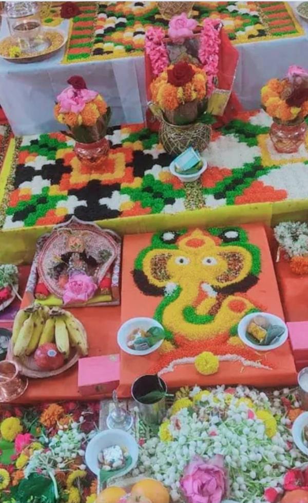 devoted hindu priest