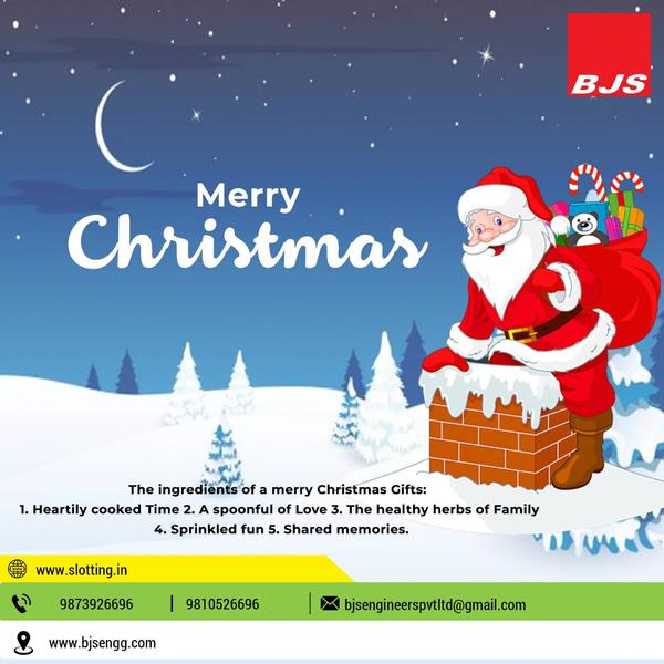 MERRY CHRISTMAS  I  BJS ENGINEERS PVT. LTD. INDIA