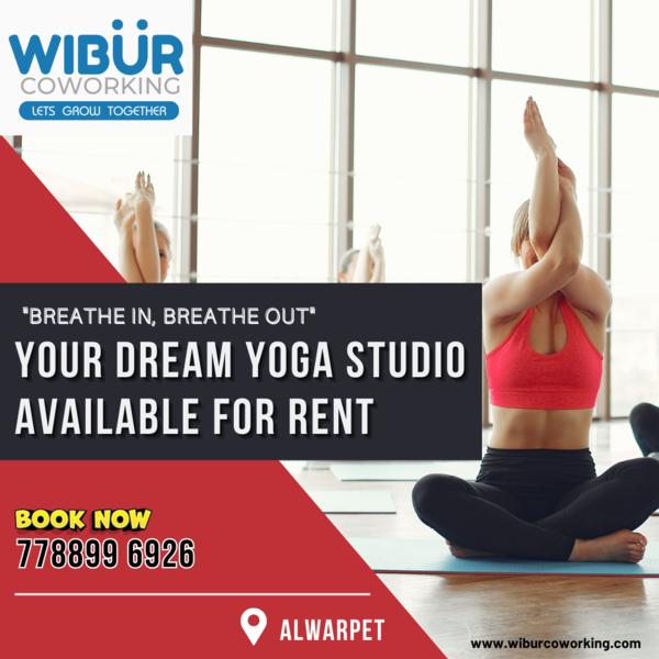 yoga studio rental
