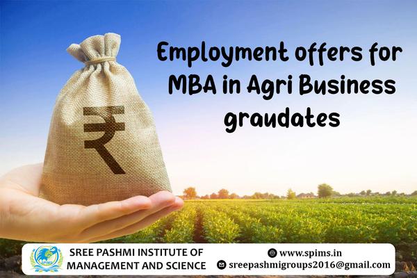 MBA in Agri Business / MB