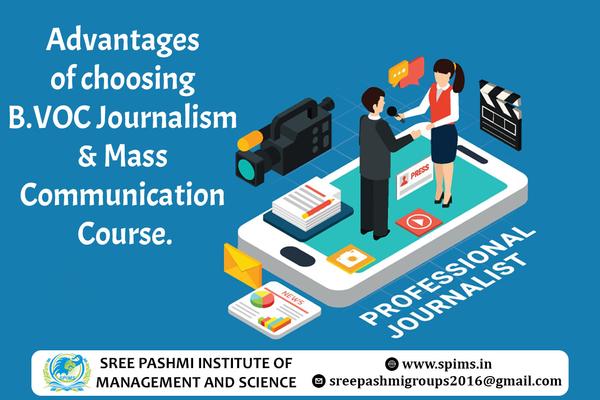 B.VOC in Journalism & Mas