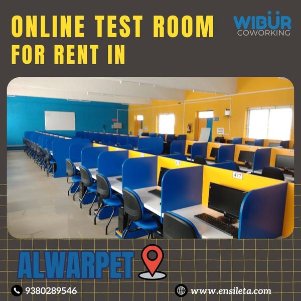 mini exam center for rent in a