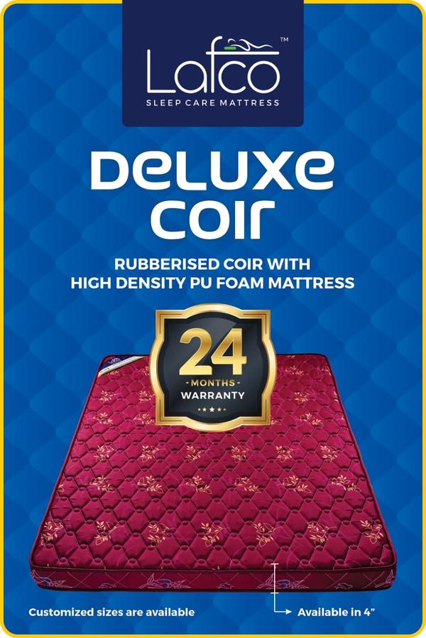 rubberised coir memory foam ma