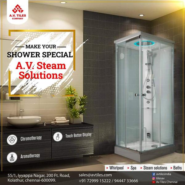 steam room amenities