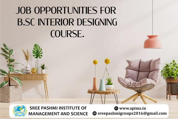 B.Sc in Interior Designin
