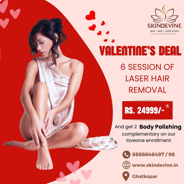 Laser Hair removal clinicin ghatkopar ea
