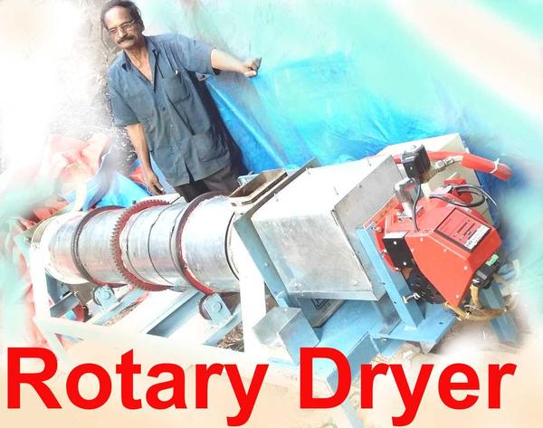Rotary dryer is used for