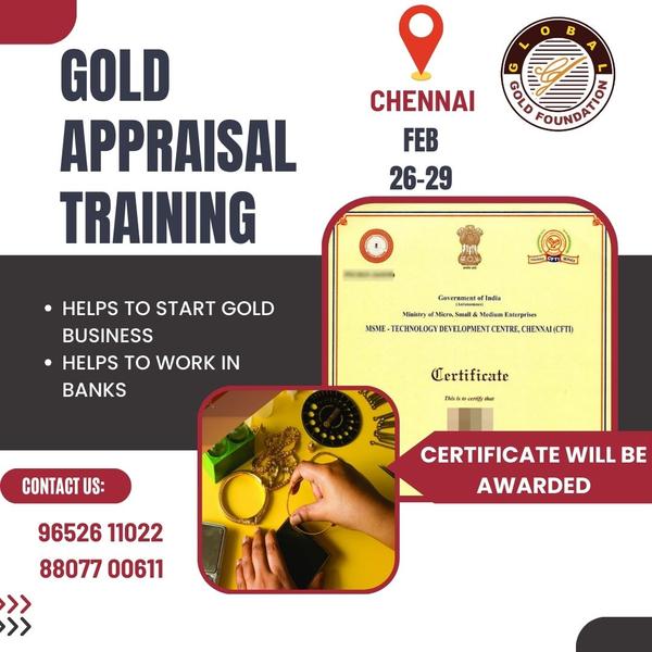 msme certified gold appraisal 