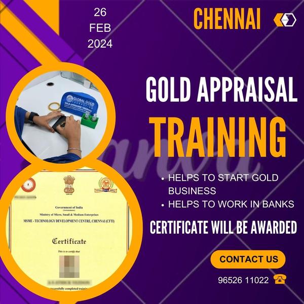 certified gold appraisal skill