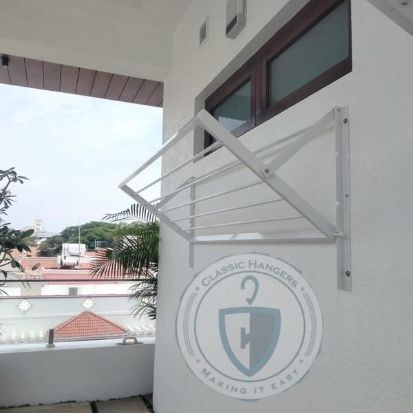 single rod wall hanger erode