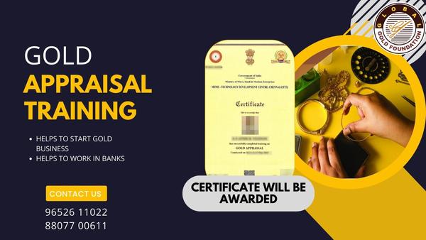 practical gold appraisal train