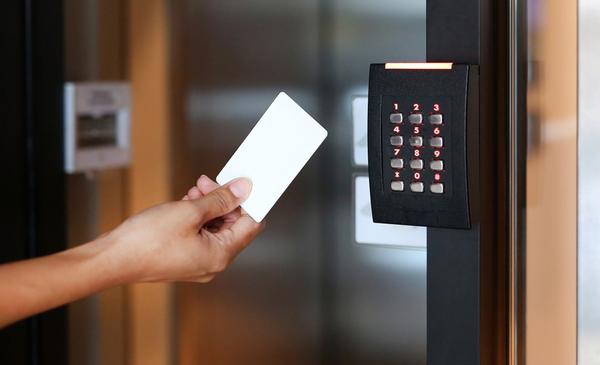 biometric lift access system