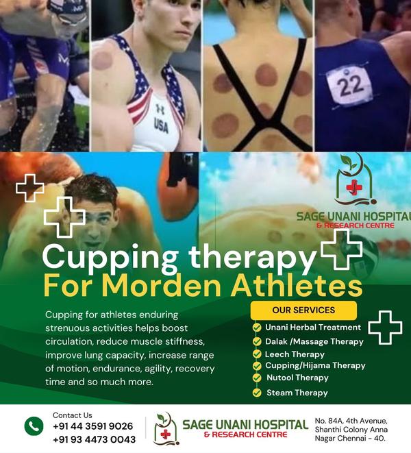 #Cupping Therapy #Athletes #Pa