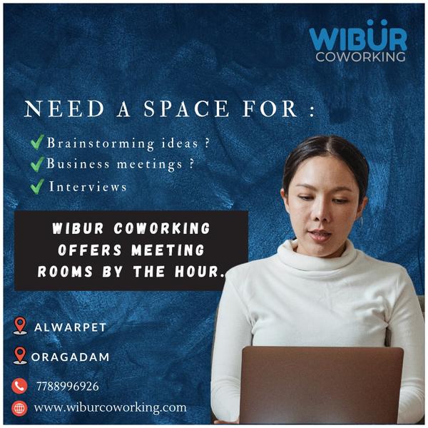 coworking spaces alwarpet