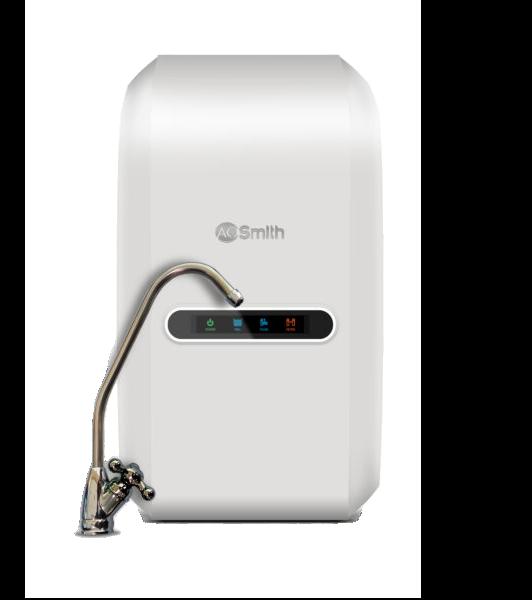 compact under sink water purif