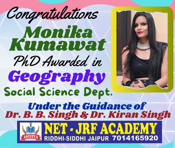 Congratulations to Monika