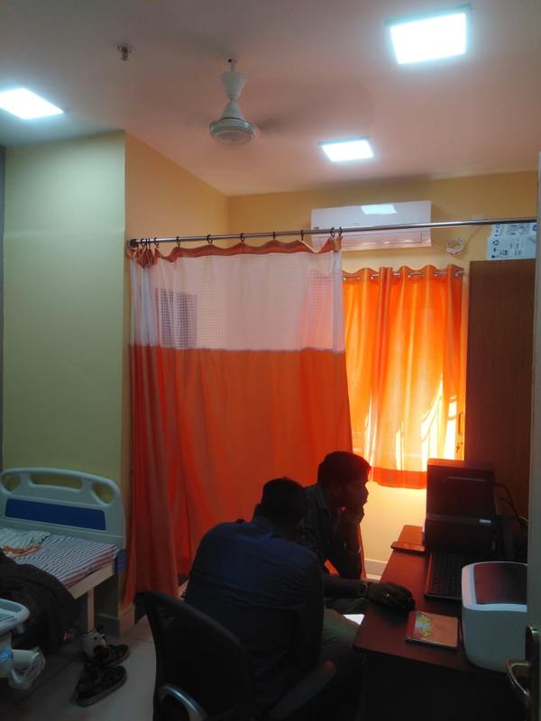 hospital curtains and track sy