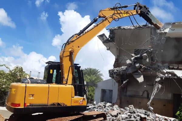 chennai concrete building demo