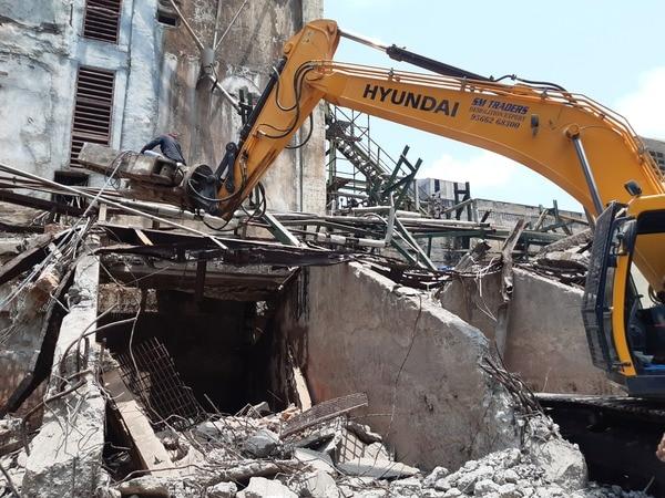 industrial building demolition