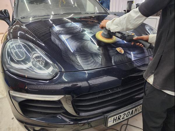 coating undergoes