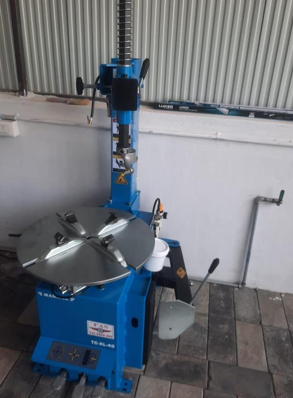 Manatec Tyre changer installation done at Namakkal FAS Force Auto