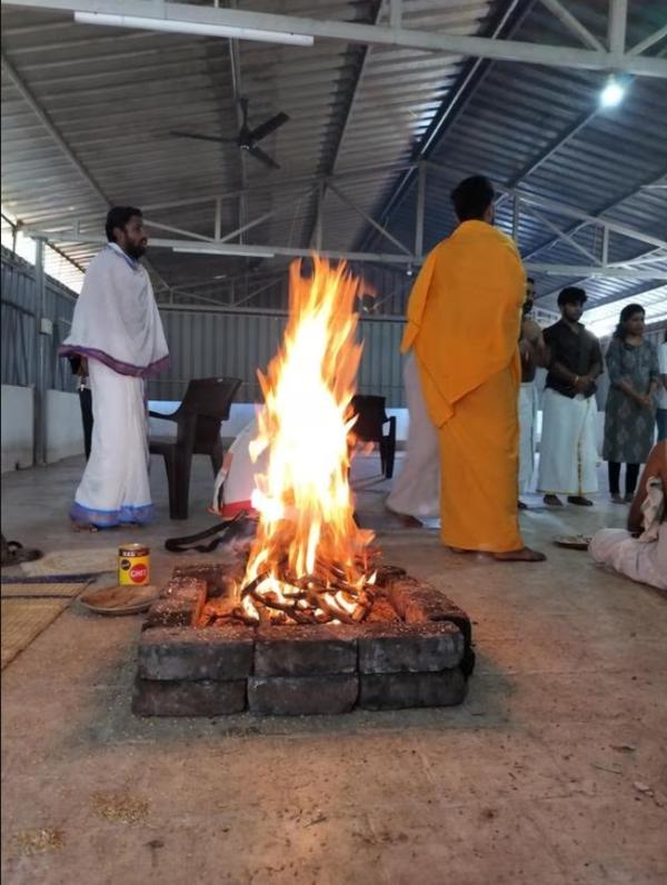 sacred ritual dedicated