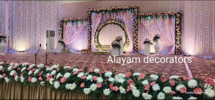 modern chic backdrop