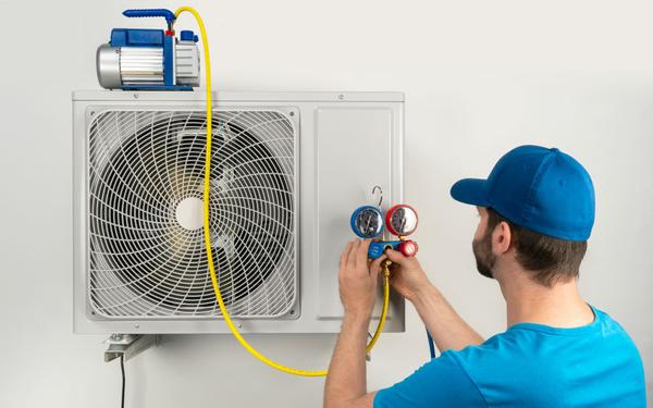 ac gas refilling