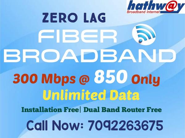 hathway broadband monthly plan