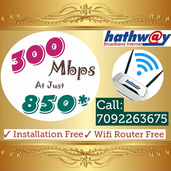hathway wifi plans and prices