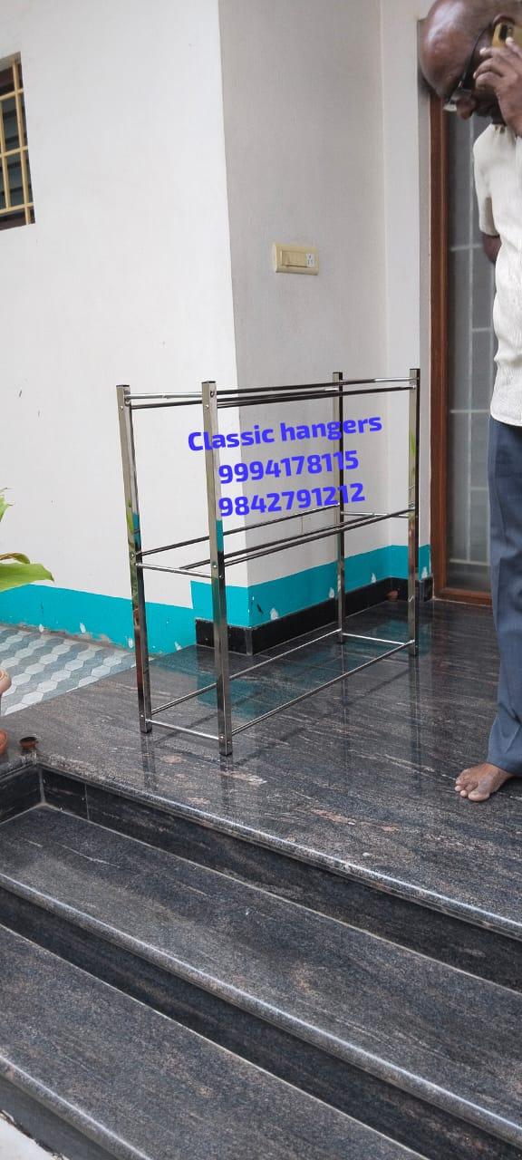 steel wall cloth dryer stand c