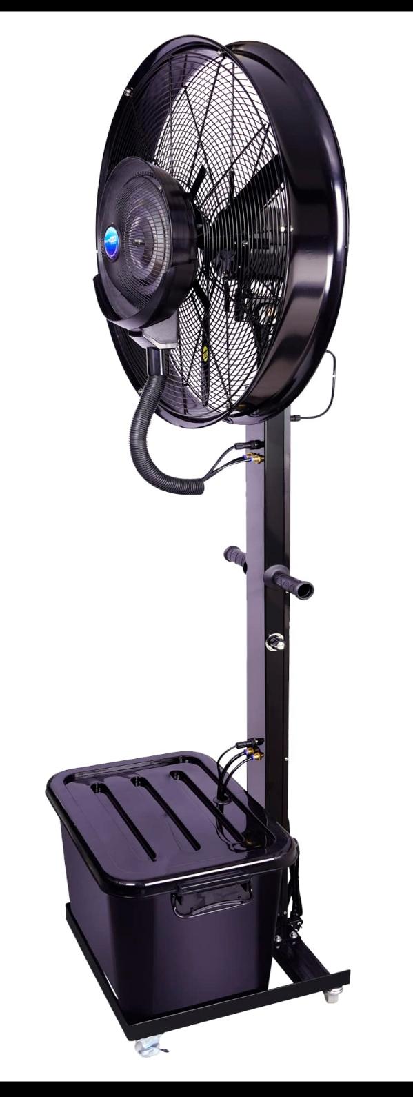 mist fan, commercial cooler, d