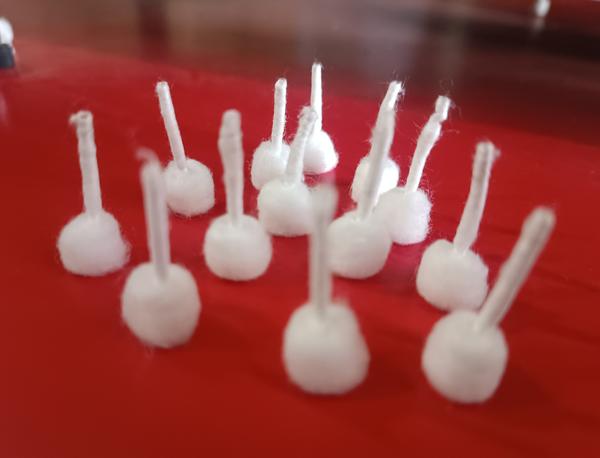 supper white cotton wick 10000