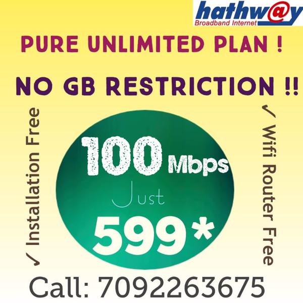 hathway fibernet broadband che